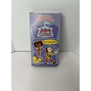 JoJos Circus Teacher's Edition VHS Tape Playhouse Disney Release 2 Episodes Film